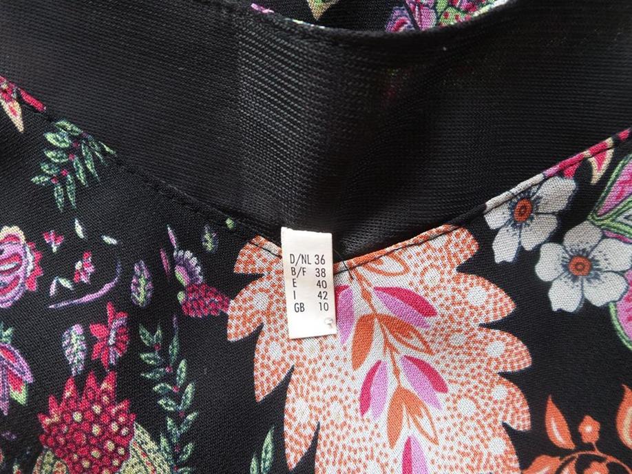 Size 36 Okrągły dekolt Sukienka Sweterkowa Bezrękawnik Midi Fabric Wiskoza