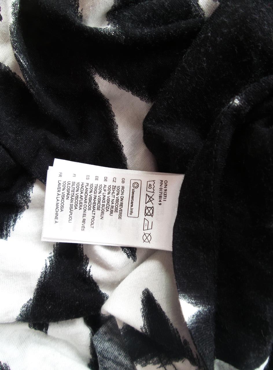 H&m Size L Dekolt U Sukienka Letnia Bezrękawnik Midi Fabric Wiskoza 100%