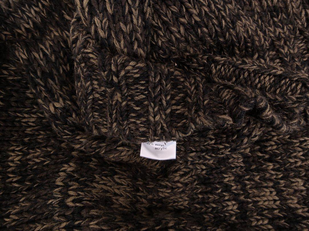 Zizzi Size S Golf Sweter Długi rękaw Fabric Akryl 100% Gruba dzianina