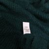 Wallis Size M Drapowany dekolt Długi Sweter Tunika Krótki rękaw Fabric Akryl Gruba dzianina