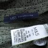 Marks&spencer Size 40 (12) W łódkę Sweter Rękaw 3/4 Fabric Bawełna