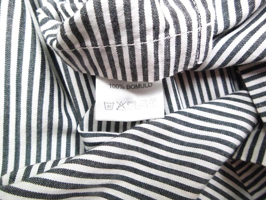 Estelle Size 38 Pasy Okrągły dekolt Tunika Popover Bluzka Rękaw 3/4 Fabric Bawełna 100%