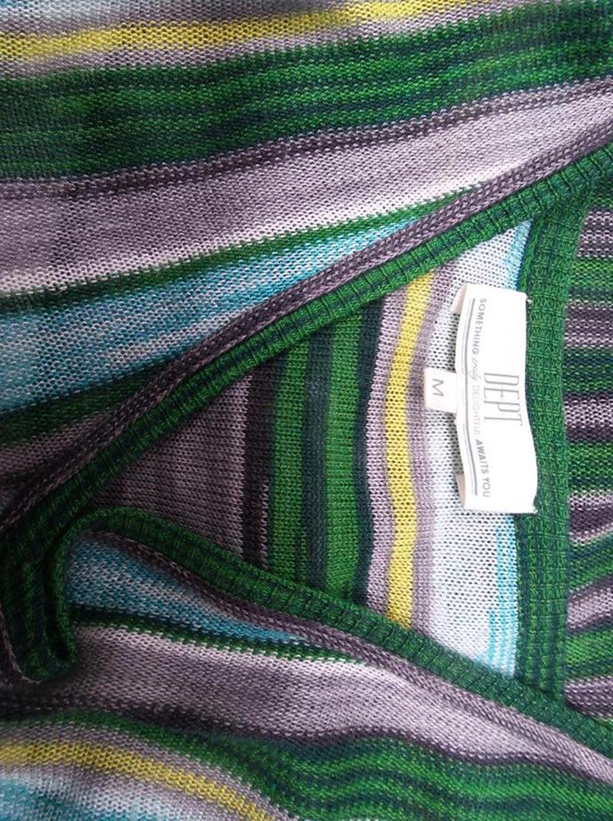 Dept Size M Pasy W serek Tunika Bluzka Krótki rękaw Fabric Wiskoza