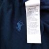 ABERCROMBIE & FITCH Size S Color Granatowy Crew Neck T-Shirt Krótki rękaw Fabric Bawełna