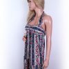 Warehouse Size 36 Halter Sukienka Maxi Bezrękawnik Długa Fabric Bawełna