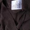 Wera stockholm Size S Color Brązowy Głęboki Serek Tunika Bluzka Długi rękaw Fabric Wiskoza