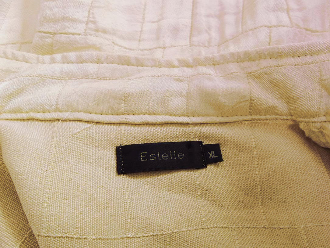 Estelle Size XL Color Żółty Kurtka Długi rękaw