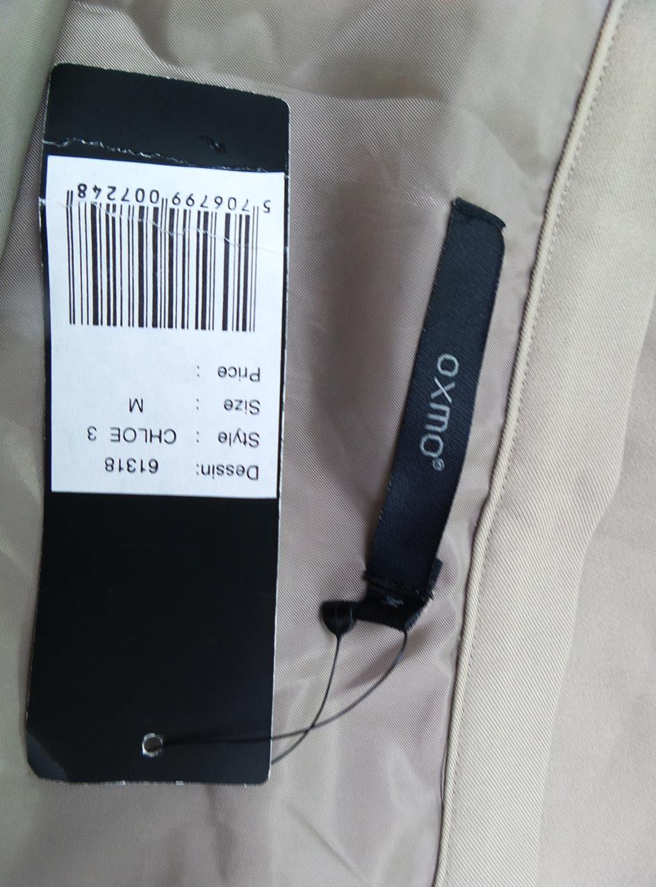 Oxmo Size M Color Beżowy Spódnica Maxi Długa