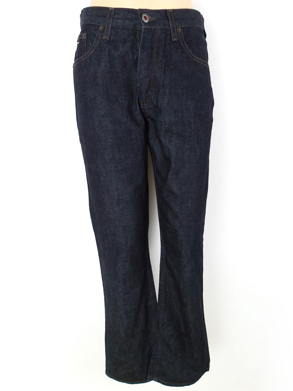 Hilfiger denim Size 30 Color Granatowy Spodnie Jeansy Fabric Bawełna 100%