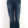 Diesel Size 28 Color Granatowy Spodnie Jeansy Fabric Bawełna