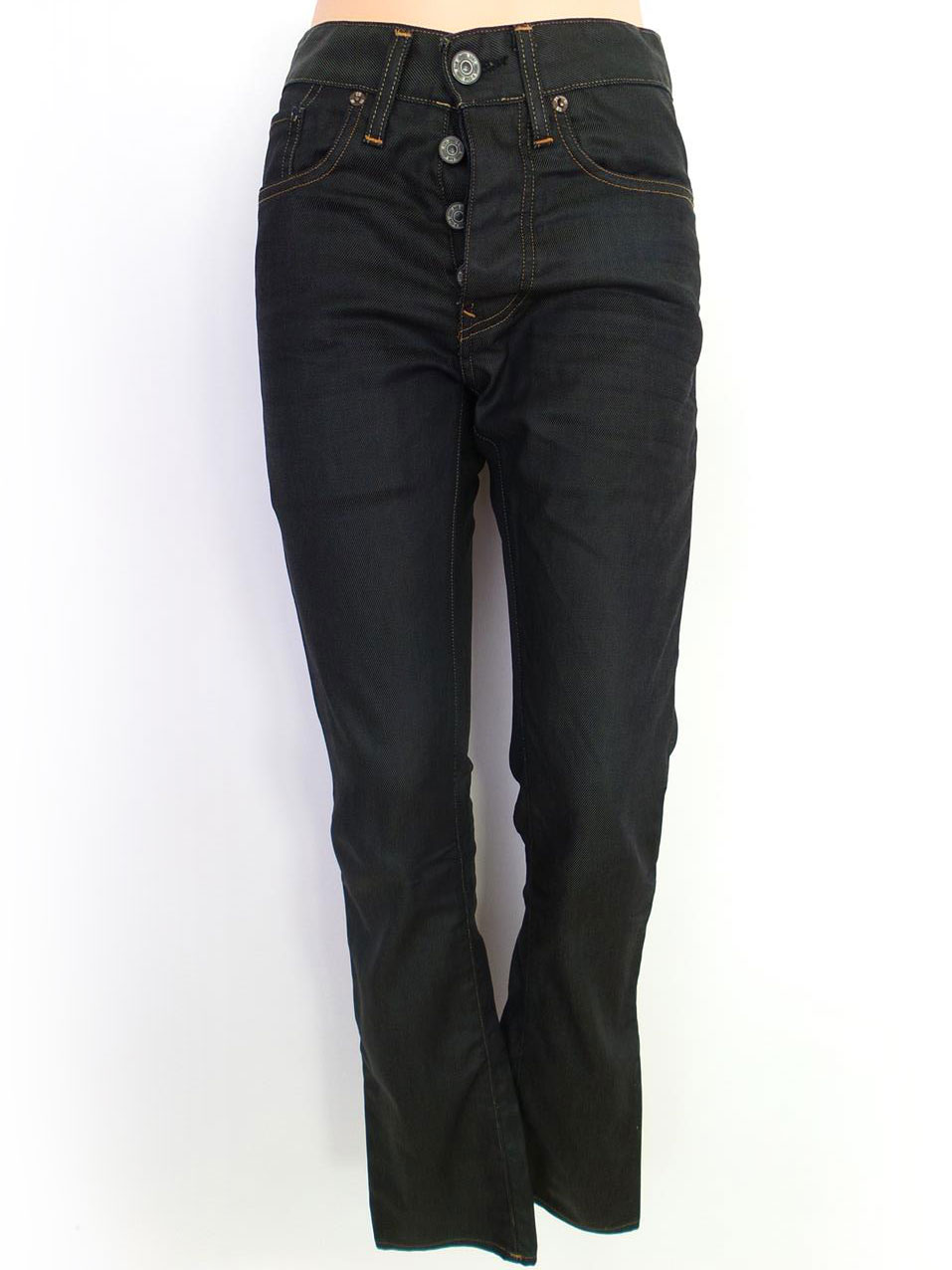 G-Star Size 27 Color Szary Spodnie Jeansy Fabric Bawełna