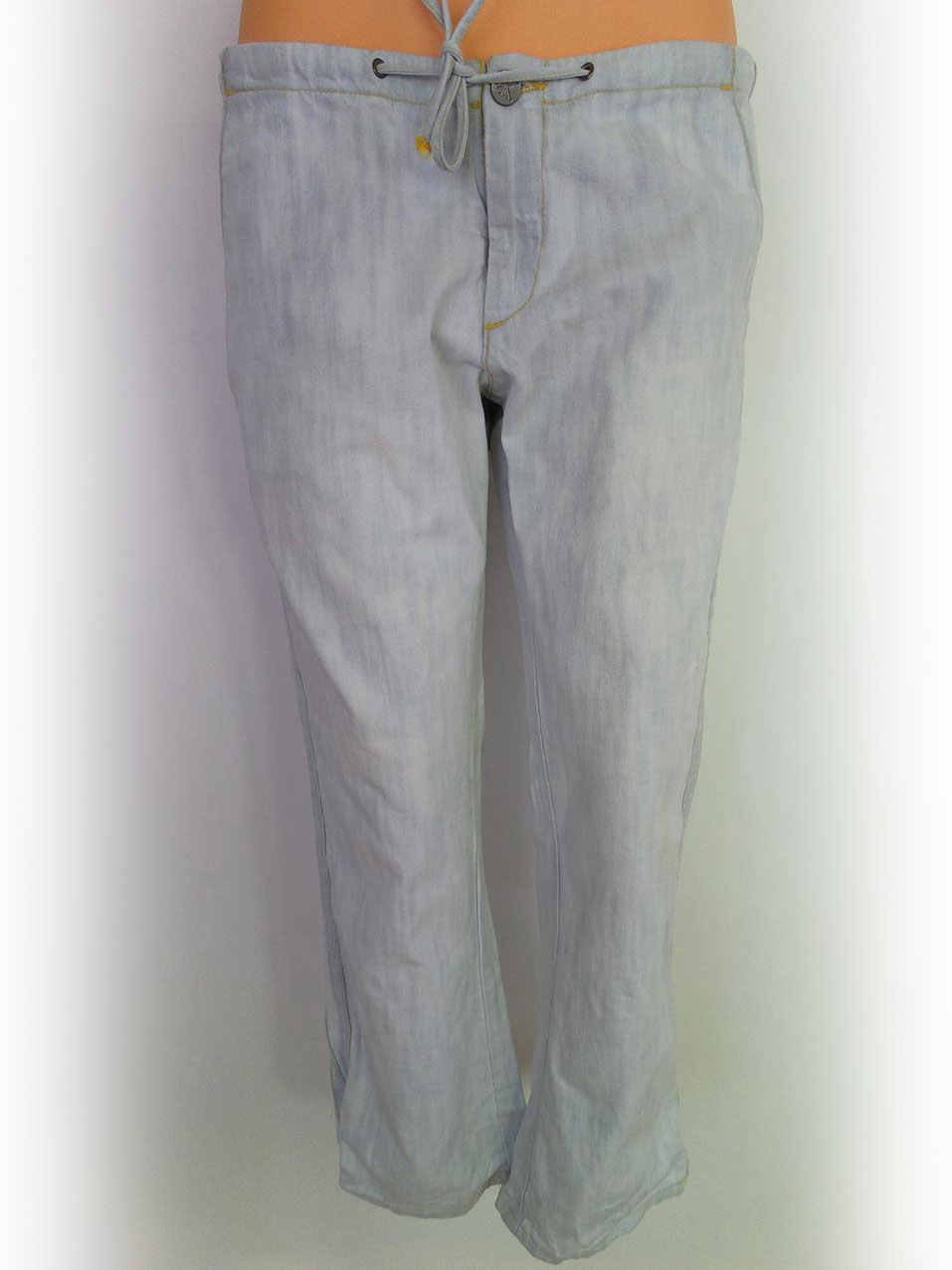 CALVIN KLEIN Size 30 Spodnie Casual Fabric Bawełna 100%