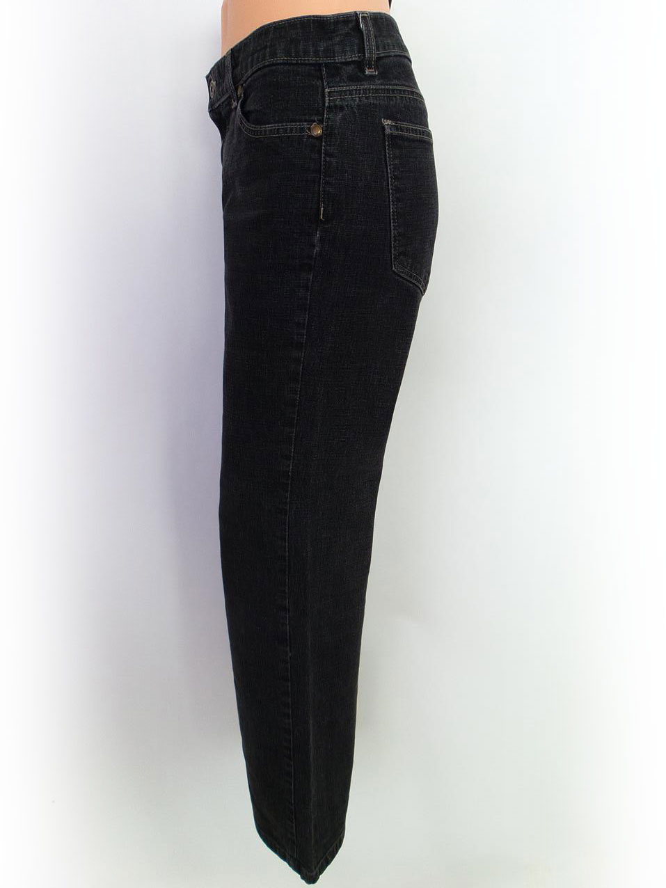 Dkny Size 10 (38) Color Czarny Spodnie Jeansy Fabric Bawełna