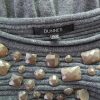 Dunnes stores Size 38/40 Color Szary Okrągły dekolt Sukienka Sweterkowa Długi rękaw Do Kolan