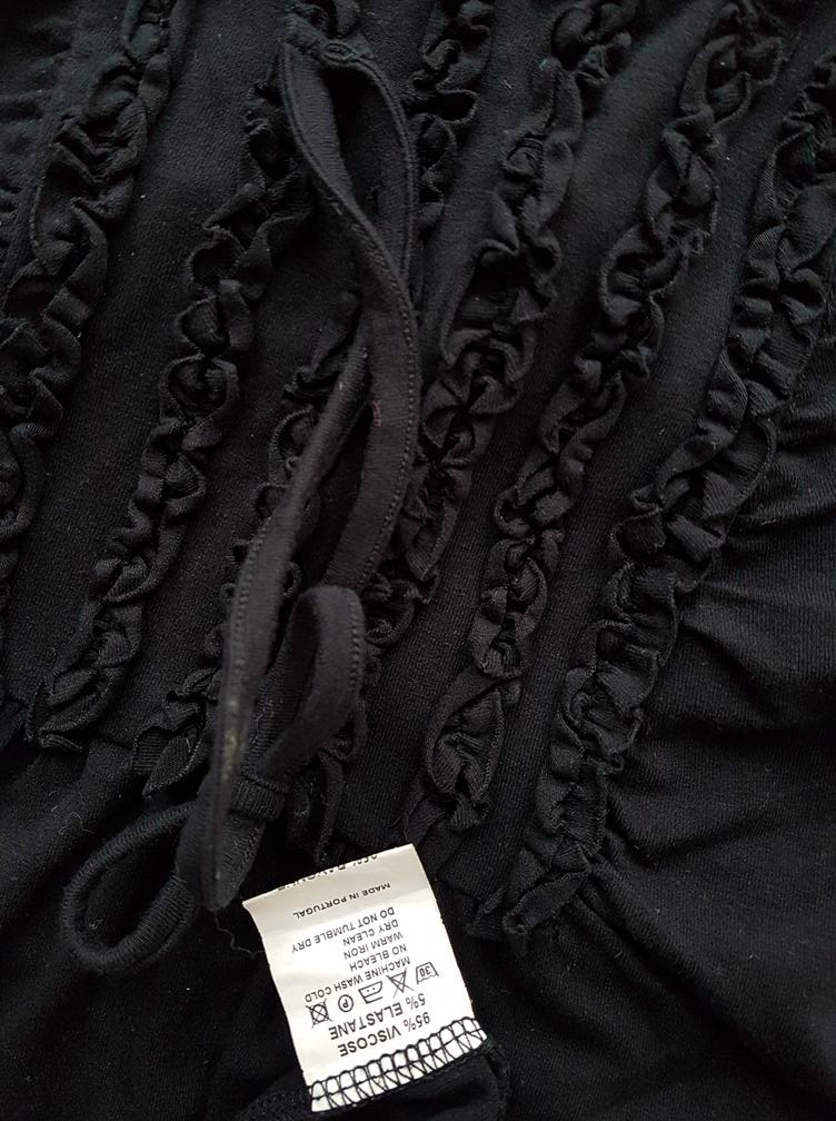 Ilse jacobsen hornbaek Size M Color Czarny Halter Sukienka Letnia Bezrękawnik Do Kolan Fabric Wiskoza