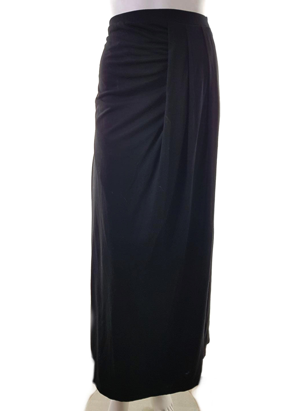 Size 12 (40) Color Czarny Spódnica Maxi Długa