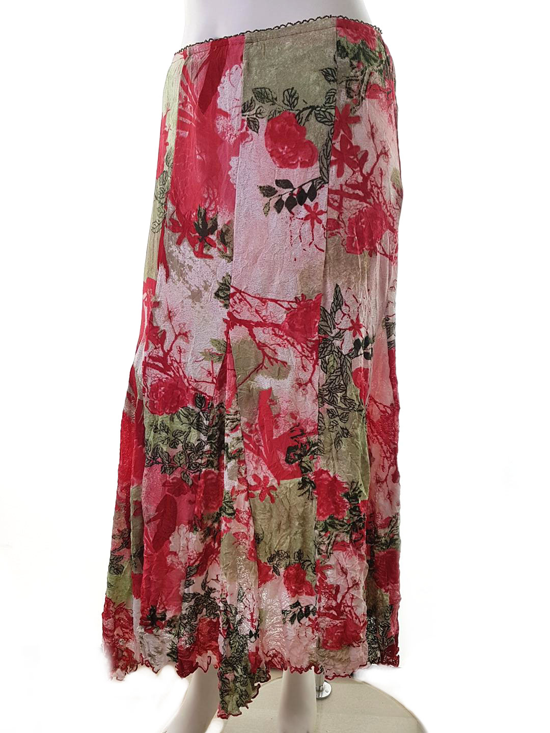 Via Appia Size M Color Różowy Spódnica Maxi Długa