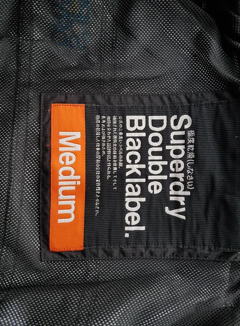 Superdry Size M Color Czarny Kurtka Długi rękaw