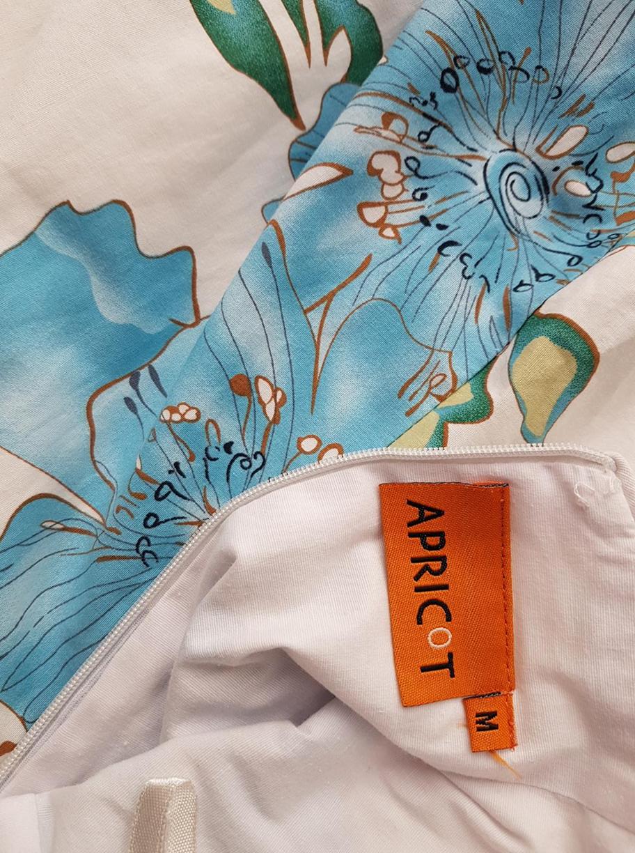 Apricot Size M Color Biały Odkryte Ramiona Sukienka Letnia Bezrękawnik Midi Fabric Bawełna