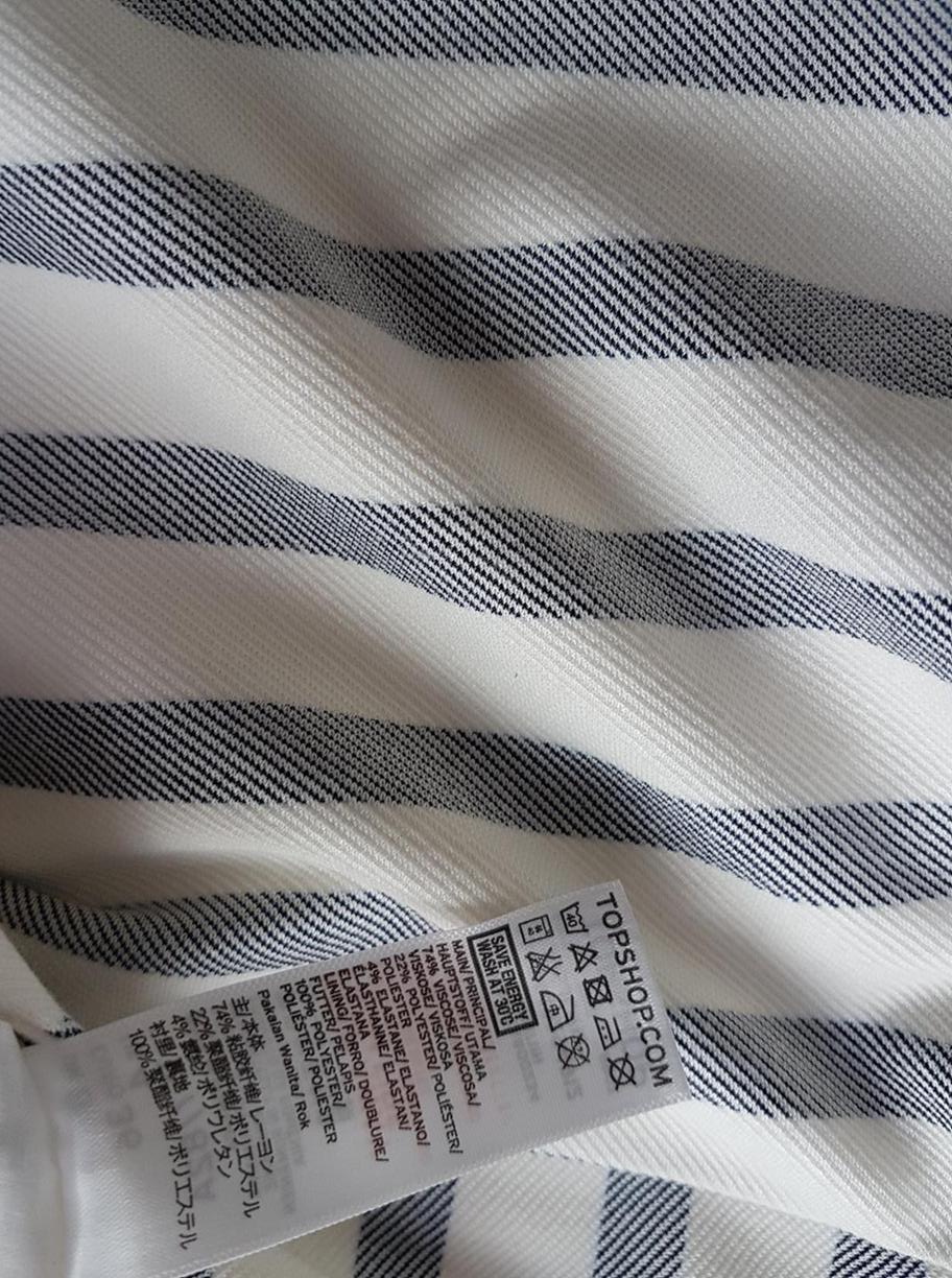 Topshop Size 36 Color Kremowy Spódnica Mini Krótka Fabric Wiskoza