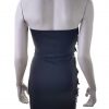 Azaka Paris Size XS Color Czarny Odkryte Ramiona Sukienka Bodycon Bezrękawnik Krótka