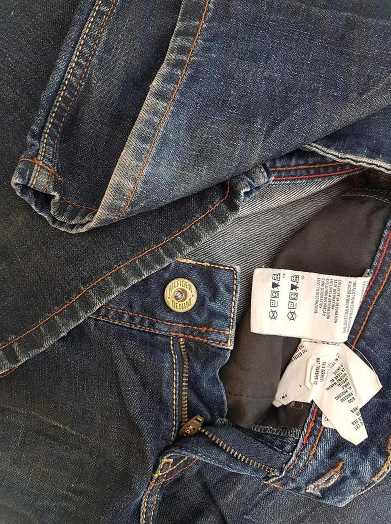 Hilfiger denim Size L Color Granatowy Fabric Bawełna 100%