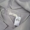 ABERCROMBIE & FITCH Size L Color Szary W serek Bluzka Rękaw 3/4