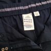 Adidas Size 34 Color Granatowy Spodnie Rybaczki Fabric Bawełna