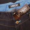 Usco Size 8 (36) Color Granatowy Spodnie Jeansy Fabric Bawełna