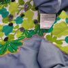 BY LYSGAARD Size XS Color Niebieski Okrągły dekolt Sukienka Mini Rękaw 3/4 Krótka Fabric Wiskoza 100%