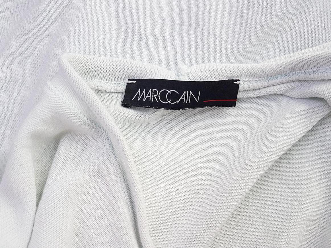 Marc Cain Size 2 (M) W serek Bolerko Kardigan Długi rękaw Cienka dzianina