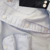 American Eagle Size M Color Niebieski Kołnierz Męska Koszula Casual Długi rękaw Fabric Bawełna 100%