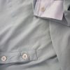 Ted Baker Size L Color Niebieski Kołnierz Męska Koszula Polo Krótki rękaw Fabric Bawełna 100%