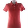 Gant Size S Color Różowy Kołnierz Koszulka Polo Krótki rękaw Fabric Bawełna