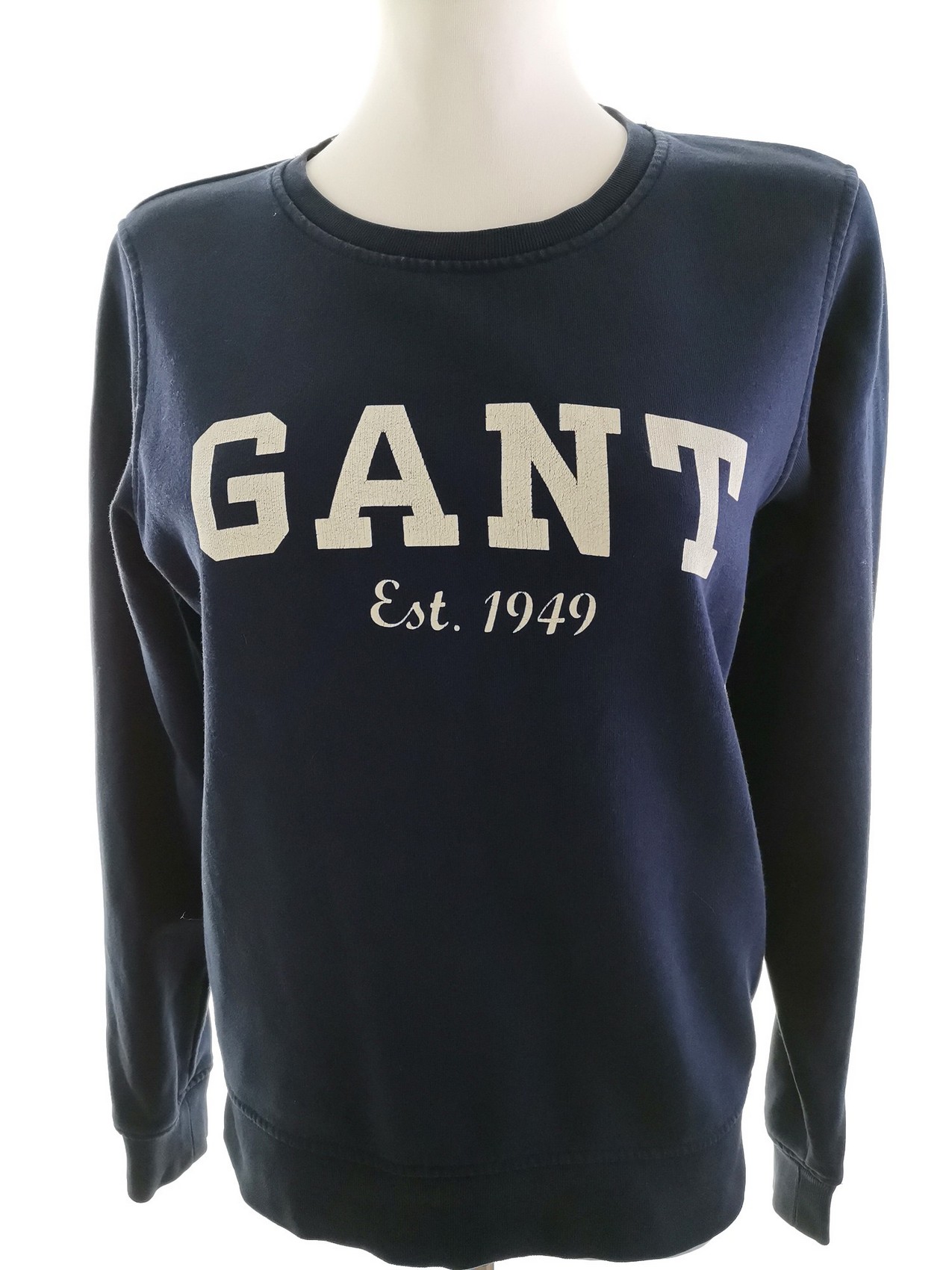 Gant Size S Color Granatowy Bluza Długi rękaw Fabric Bawełna