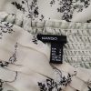 Mango Size L Color Khaki Odkryte Ramiona Sukienka Mini Bezrękawnik Krótka