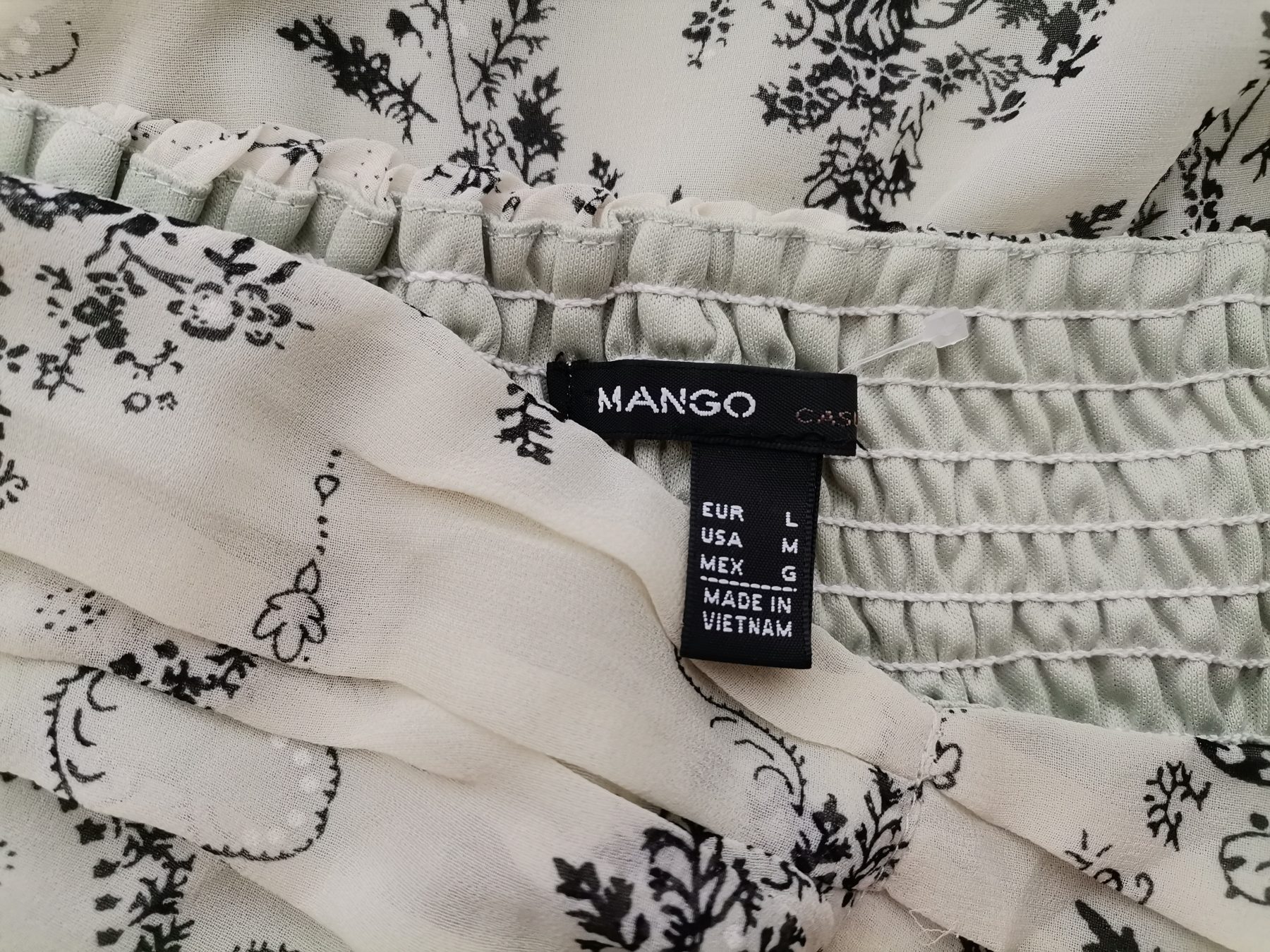 Mango Size L Color Khaki Odkryte Ramiona Sukienka Mini Bezrękawnik Krótka