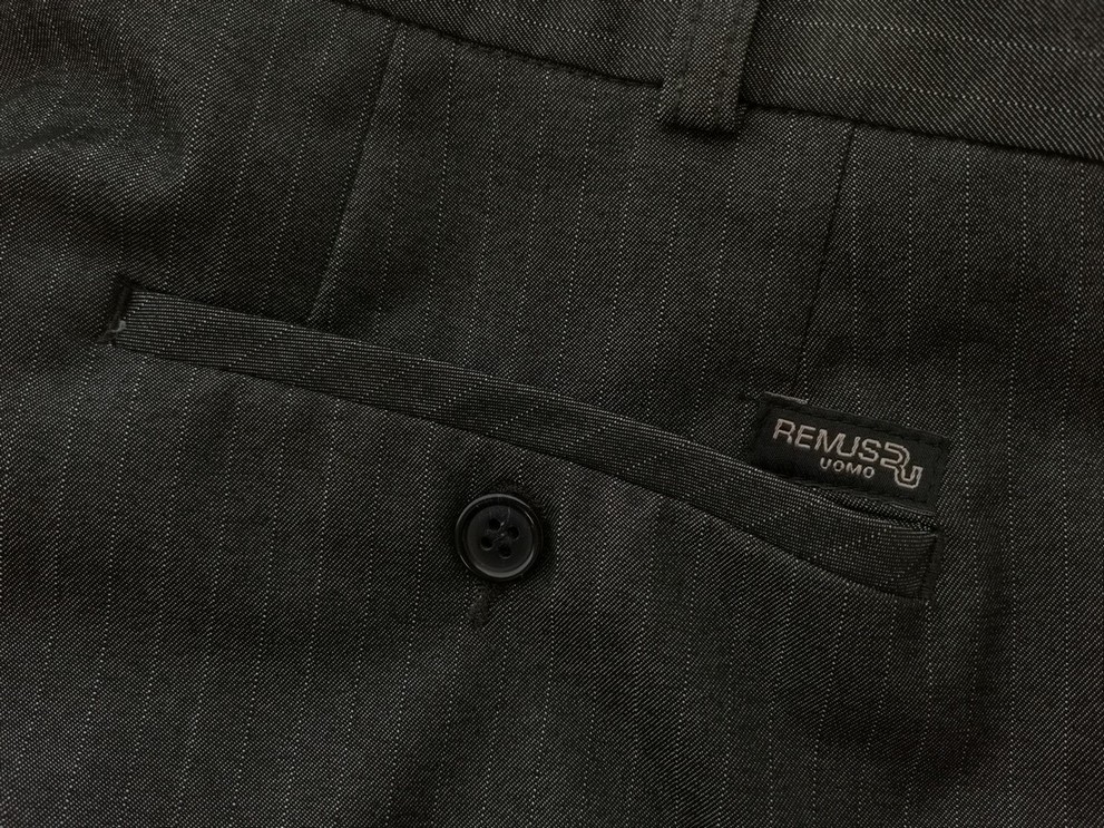 Remus Uomo Size 32 Color Szary Pasy