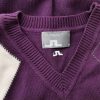 J.Lindeberg Size S Color Fioletowy Bezrękawnik Fabric Bawełna 100%