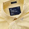 American Eagle Size M Color Żółty Kołnierz Męska Koszula Casual Długi rękaw Fabric Bawełna 100%