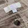 Paco Size L Color Beżowy Spodnie Casual Fabric Len 100%