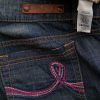 Dkny Jeans Size 29 Color Granatowy Spodnie Jeansy Fabric Bawełna 100%