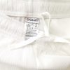 Damart Size 42 Color Biały Spodnie Casual Fabric Wiskoza