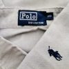 Ralph Lauren Size 20 (40) Color Szary Kołnierz Męska Koszula Elegancka Długi rękaw Fabric Bawełna 100%