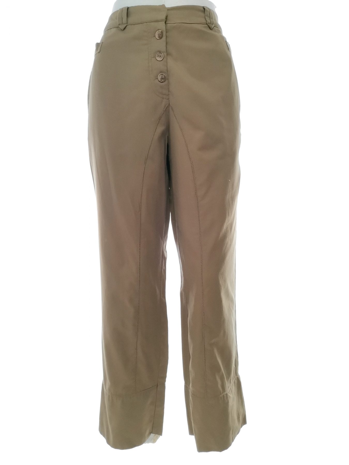 Dranella Size M Color Khaki Spodnie Casual Fabric Bawełna