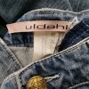 Uldahl Size 29 Color Niebieski Spodnie Jeansy Fabric Bawełna