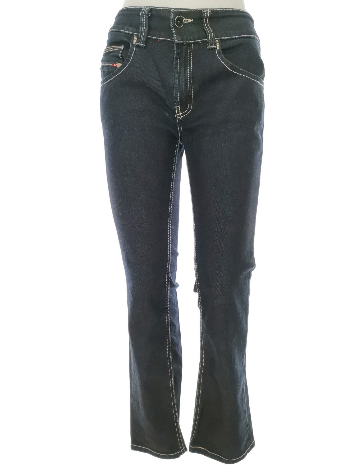 Diesel Size W28 L30 Color Granatowy Spodnie Jeansy Fabric Bawełna