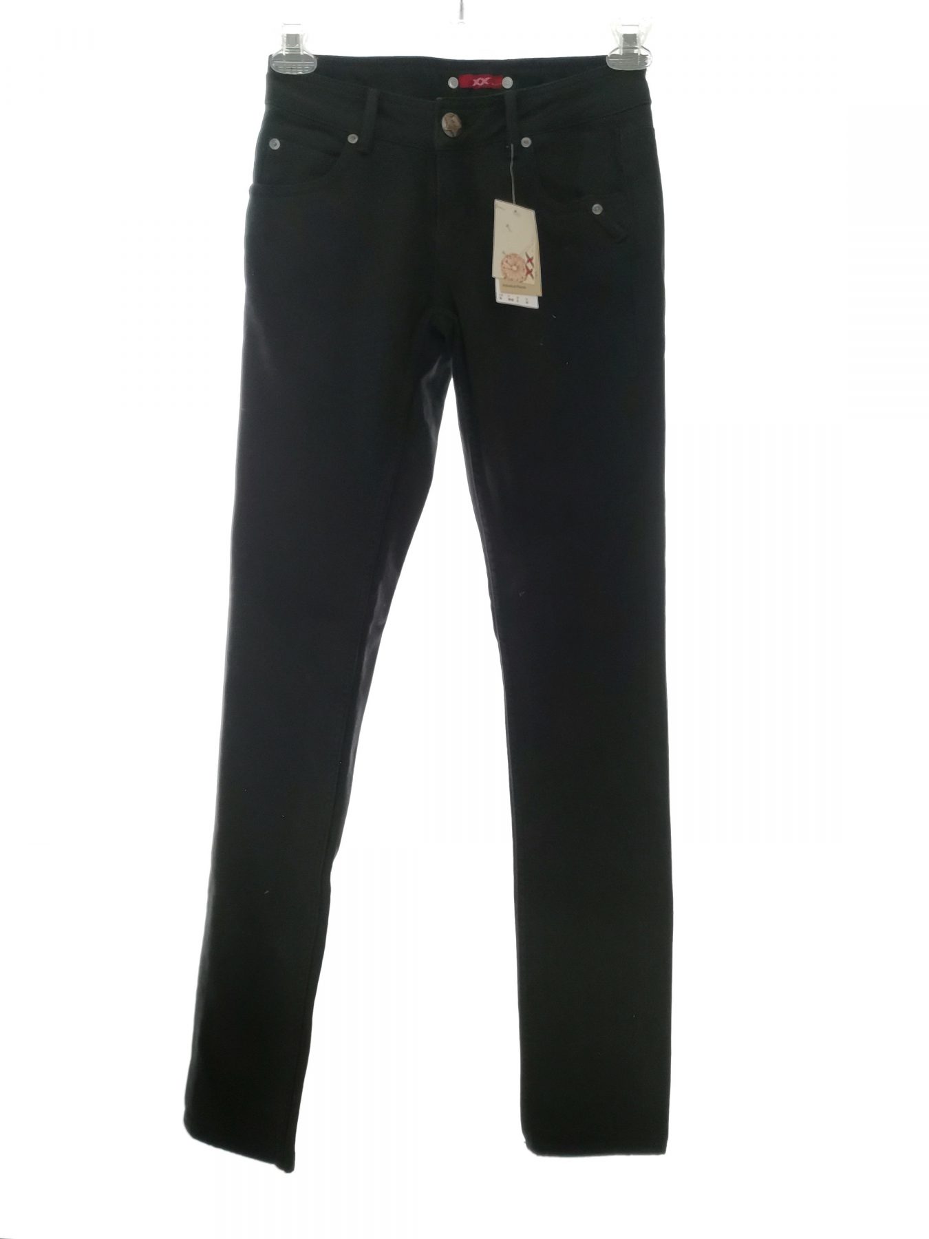 XX By MEXX Size 34 Color Czarny Spodnie Jeansy Fabric Bawełna