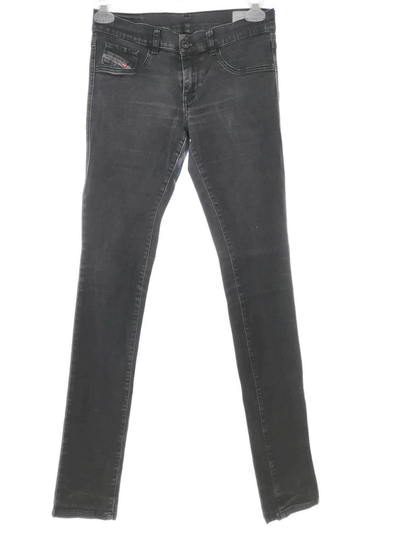 Diesel Size W30 Color Granatowy Spodnie Jeansy Fabric Bawełna