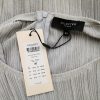 Selected femme Size 40 Color Szary Crew Neck Bluzka Krótki rękaw